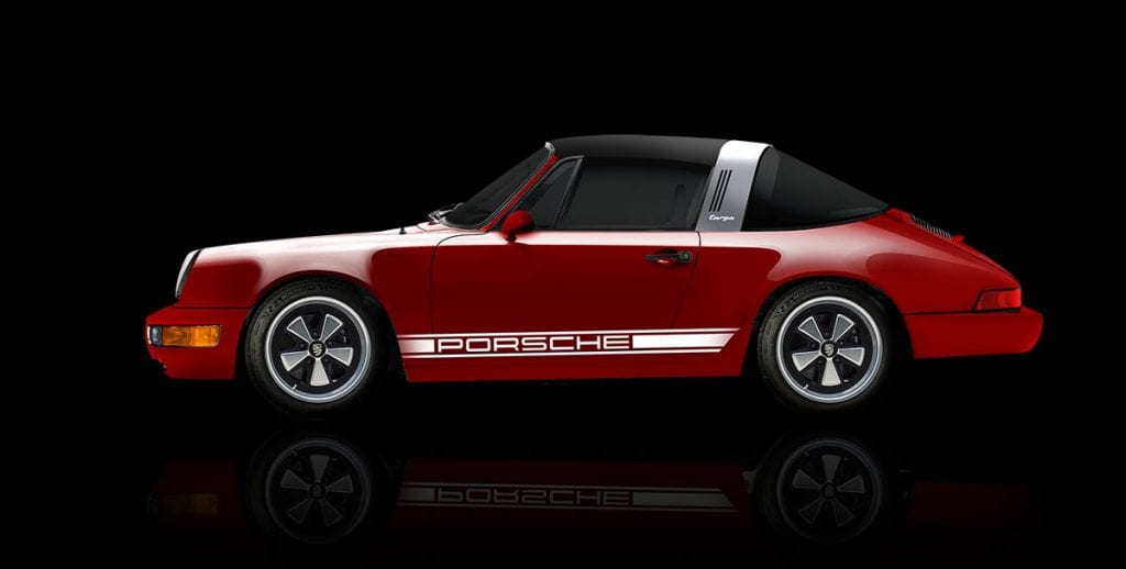 Electric Porsche 911 Targa
